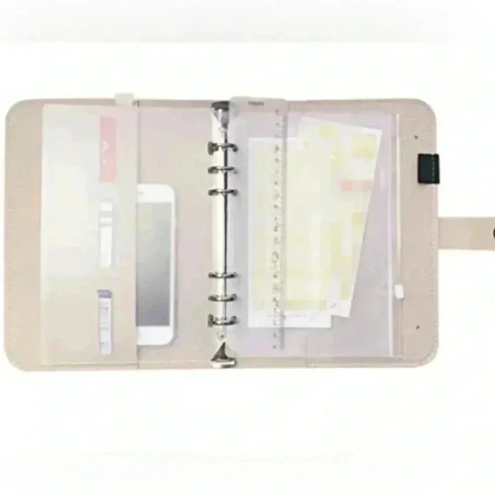 A6‎ 6 Ring Binder Spiral Notebook
